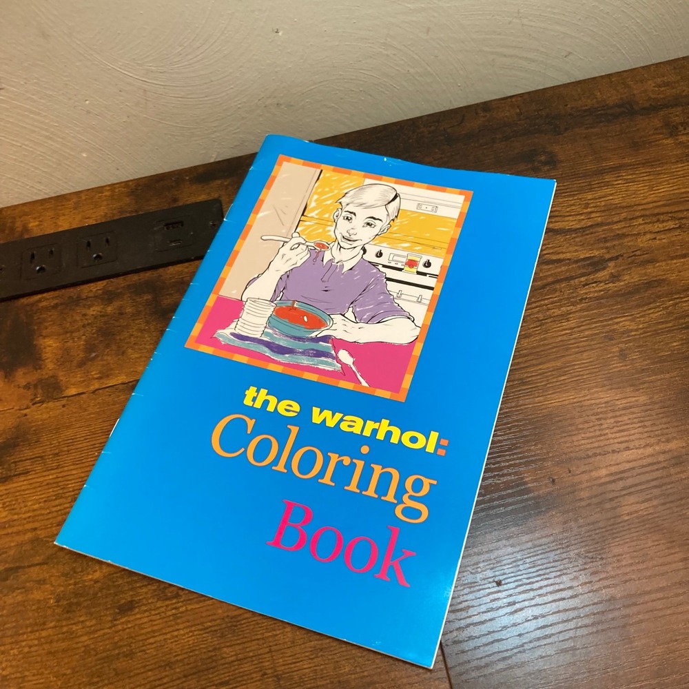 The Warhol Coloring Book Andy Warhol Museum Pop Art Activity Kristoffer Smith
